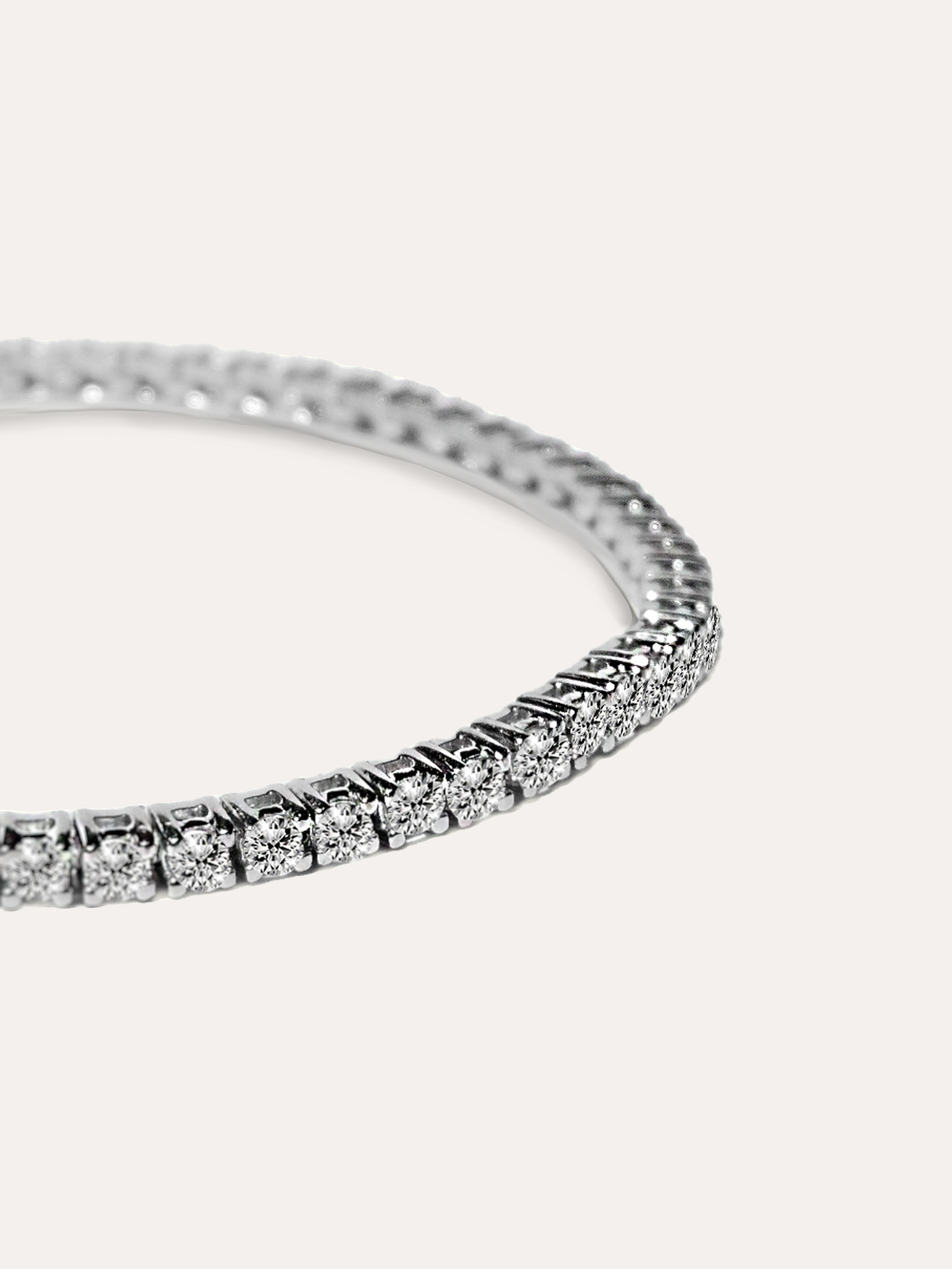 pulsera tennis zirconias plata PUNTO JOYERIA