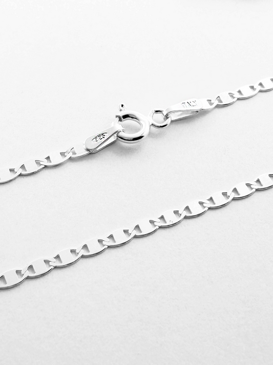 Cadena tejido serpentina Plata .925 PUNTO JOYERIA