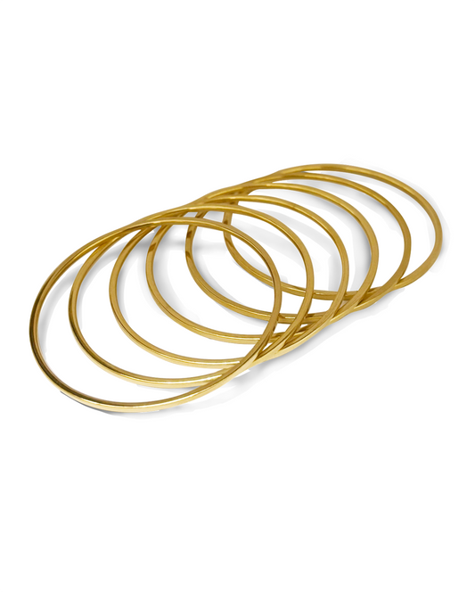 Pulseras Semanario Rigido Set 6 Piezas Acero PUNTO JOYERIA