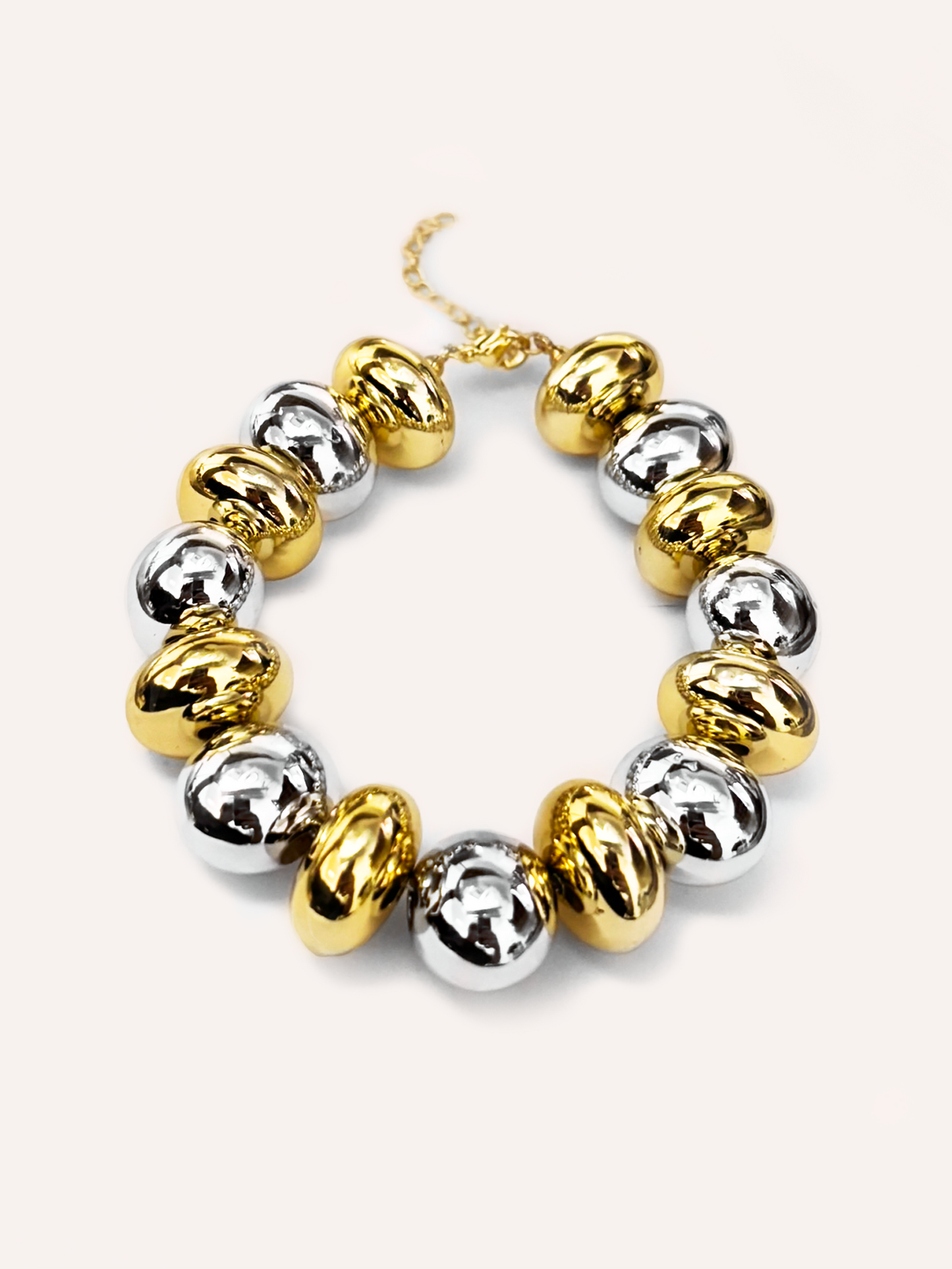 Pulsera de cuentas bitono PUNTO JOYERIA