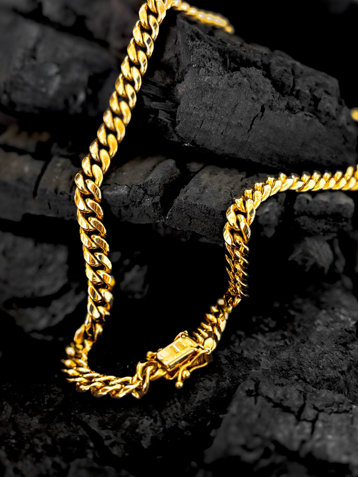 Cadena corte cubana oro PUNTO JOYERIA