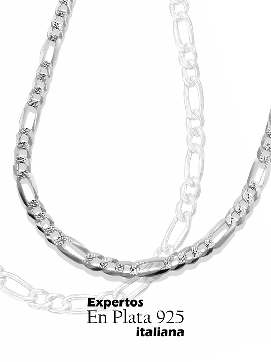 Cadena tejido Cartier Plata .925 PUNTO JOYERIA