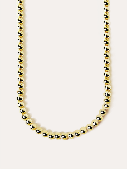 Collar dots dorado