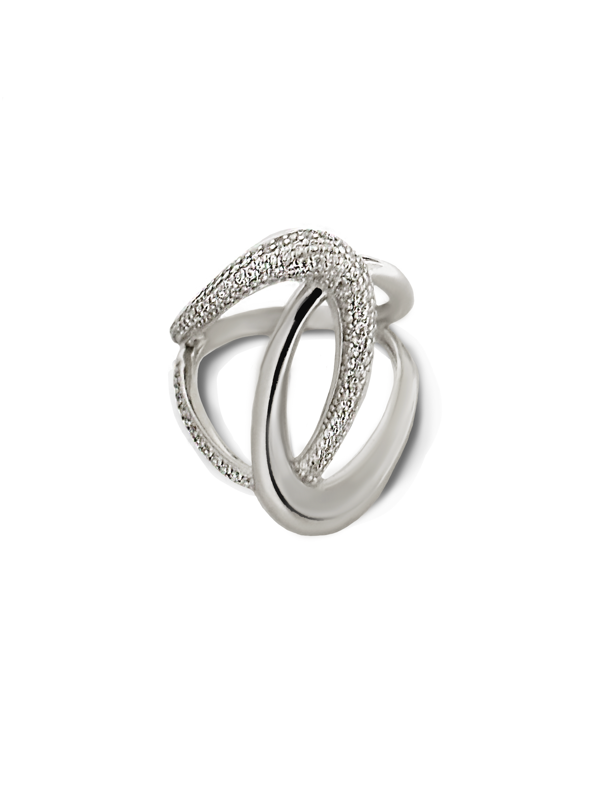 Anillo irregular Plata 925 PUNTO JOYERIA